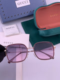 Gucci G5359 Metal Fashion Brown Lens Sunglasses for Men & Women