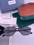 Gucci G1225 Polarized Aviator Gold Lens Sunglasses for Men - 371627