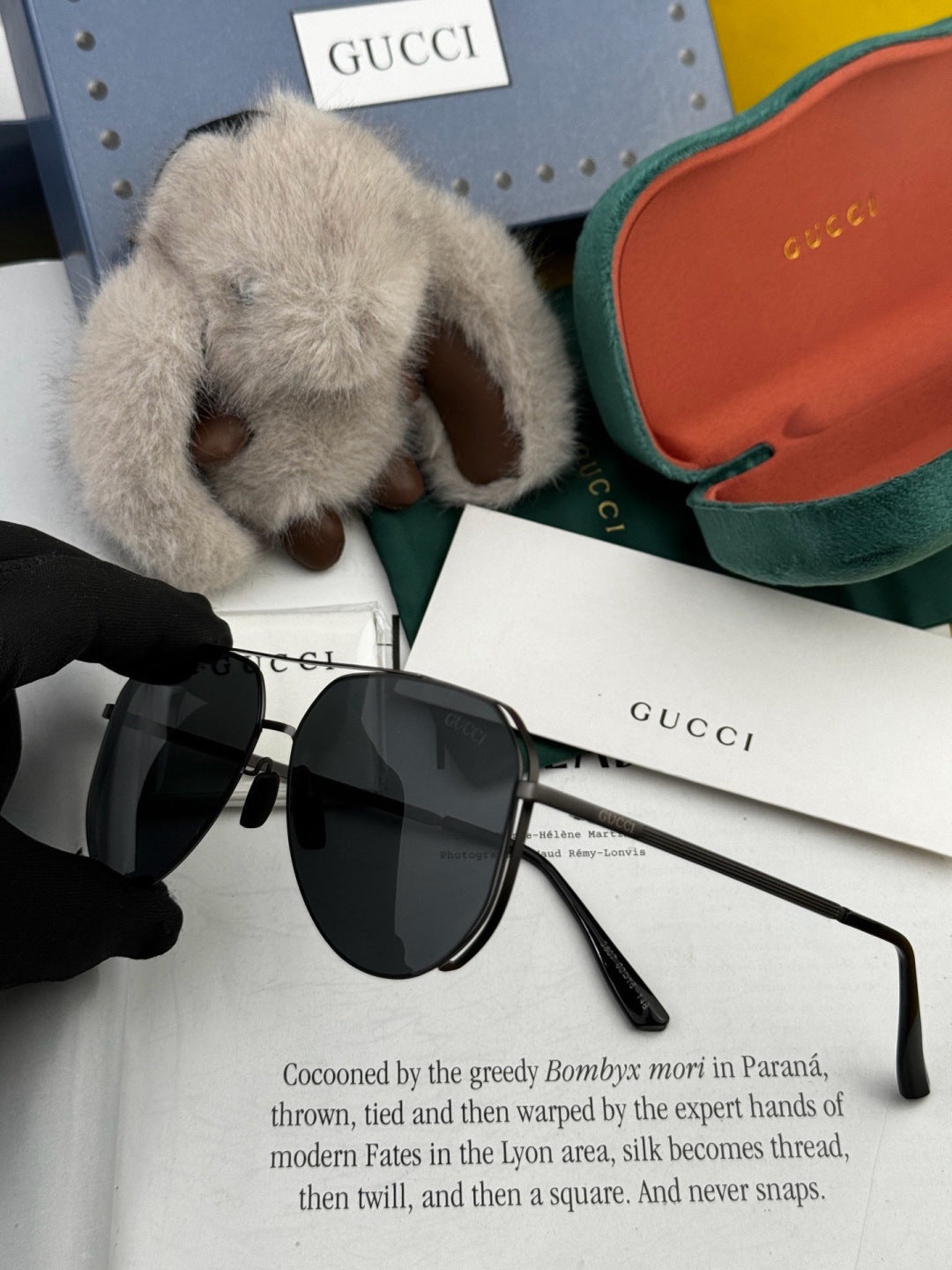 Gucci G7380 Fashion Pink Lens Sunglasses for Men & Women - 371599 - detail image 4
