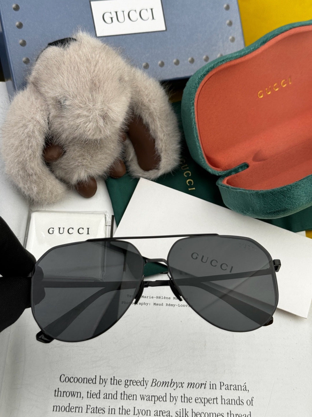 Gucci G7380 Fashion Pink Lens Sunglasses for Men & Women - 371599