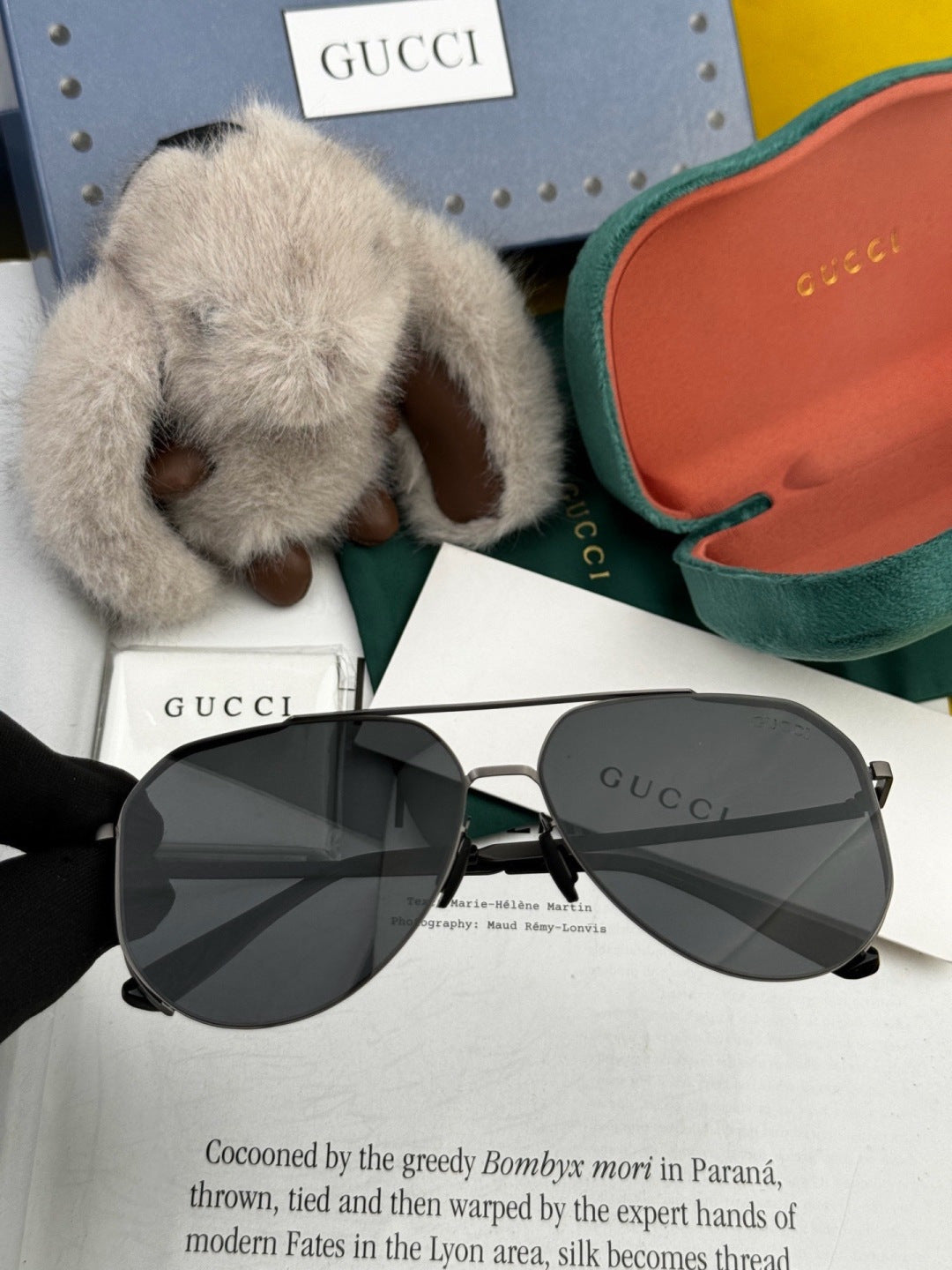 Gucci G7380 Fashion Pink Lens Sunglasses for Men & Women - 371599 - detail image 3