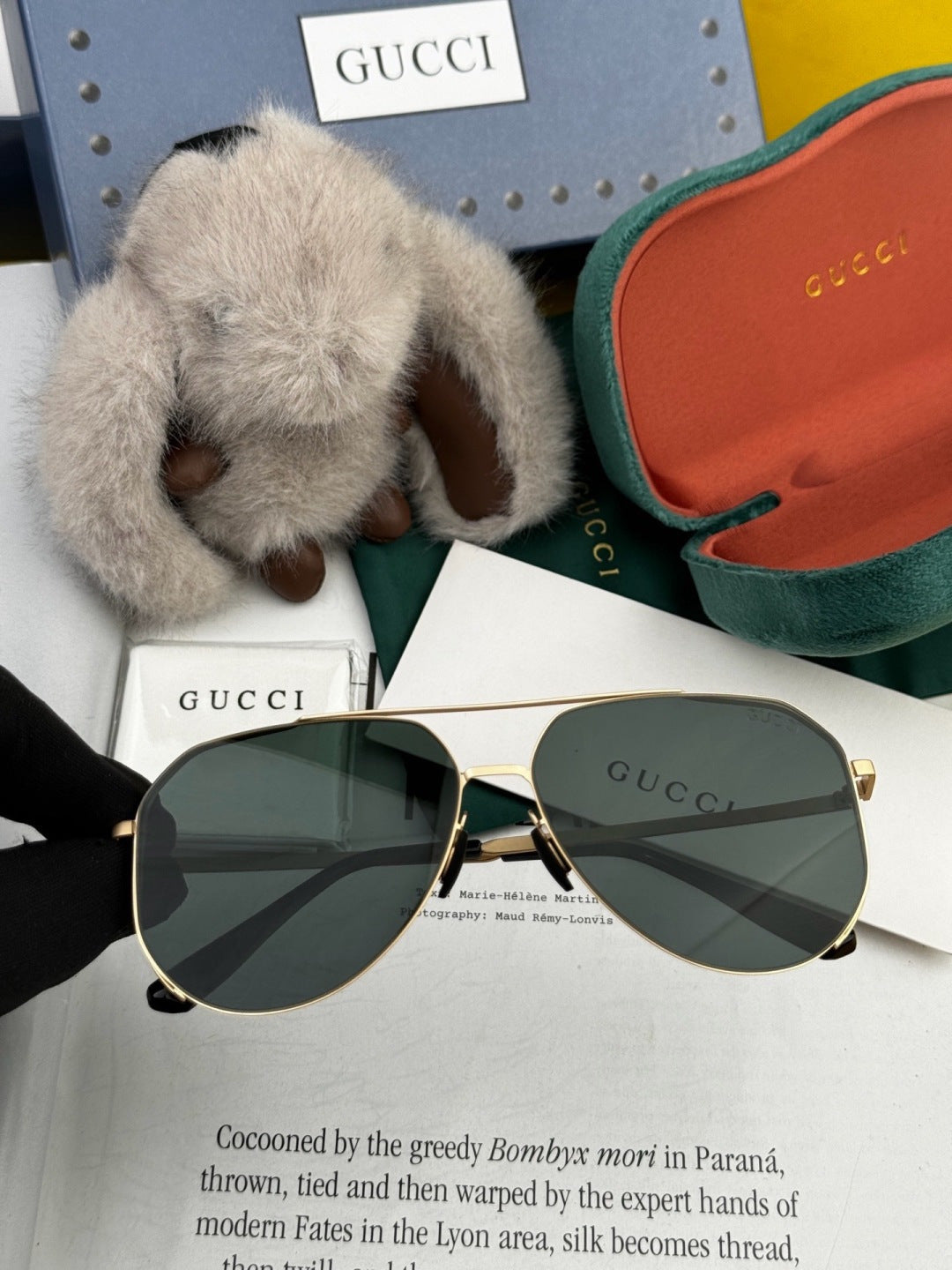 Gucci G7380 Fashion Pink Lens Sunglasses for Men & Women - 371599 - detail image 2