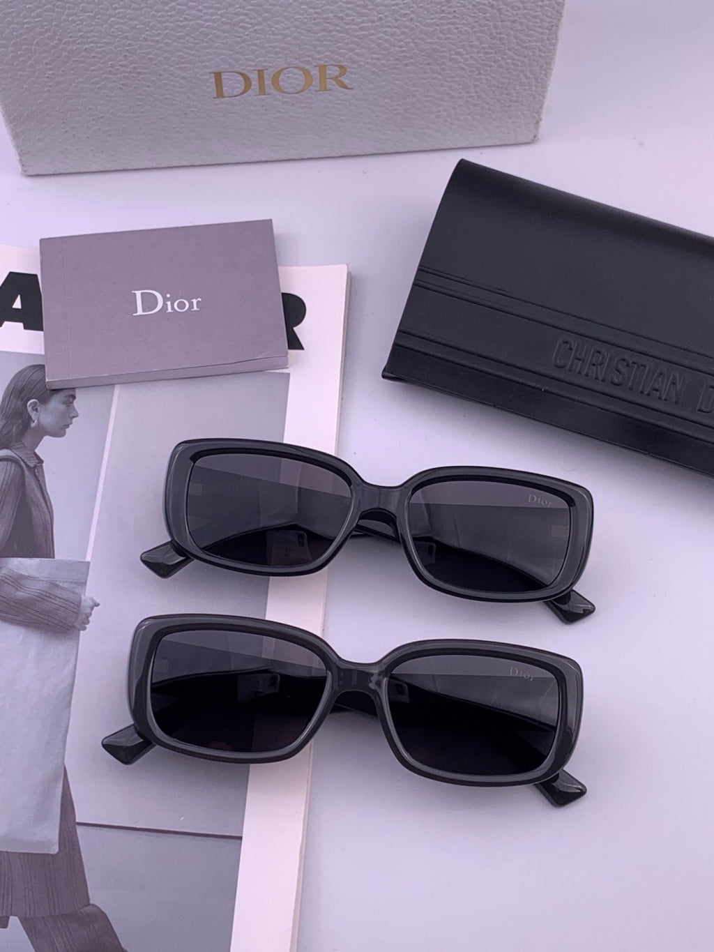 Dior D2111 Polarized Square Brown Lens Sunglasses for Men & Women - 371892 - detail image 6