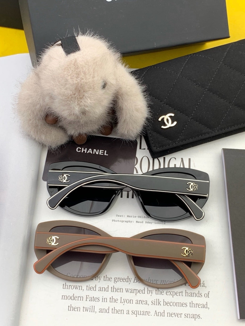 Chanel CH3991 Polarized Round Silver Lens Sunglasses for Women - 371805 - detail image 6