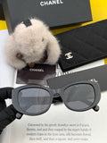 Chanel CH3991 Polarized Round Silver Lens Sunglasses for Women - 371805