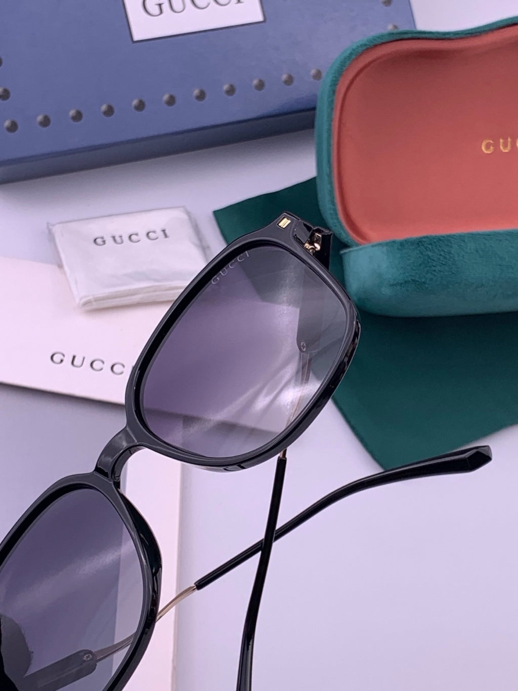 Gucci G7231 Metal Fashion Brown Lens Sunglasses for Men & Women - 371605 - detail image 4