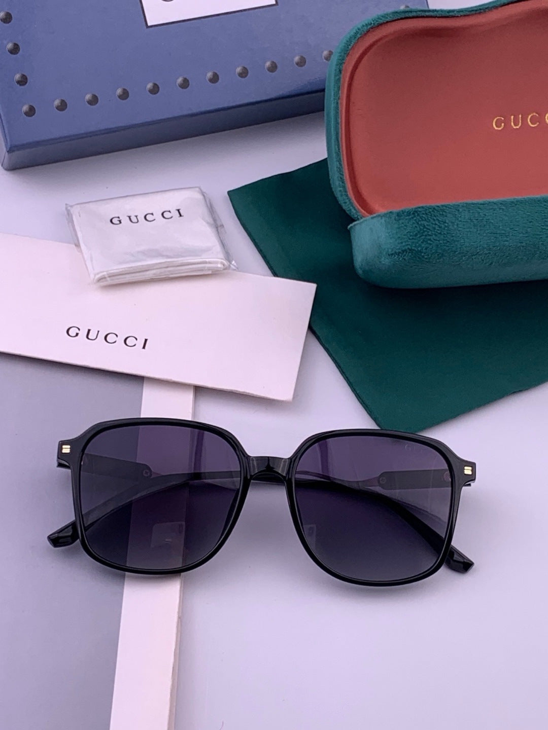Gucci G7231 Metal Fashion Brown Lens Sunglasses for Men & Women - 371605 - detail image 7