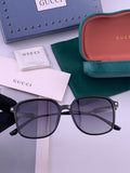 Gucci G7231 Metal Fashion Brown Lens Sunglasses for Men & Women - 371605