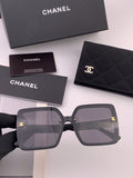 Chanel CH8519 Polarized Square Black Lens Sunglasses for Women