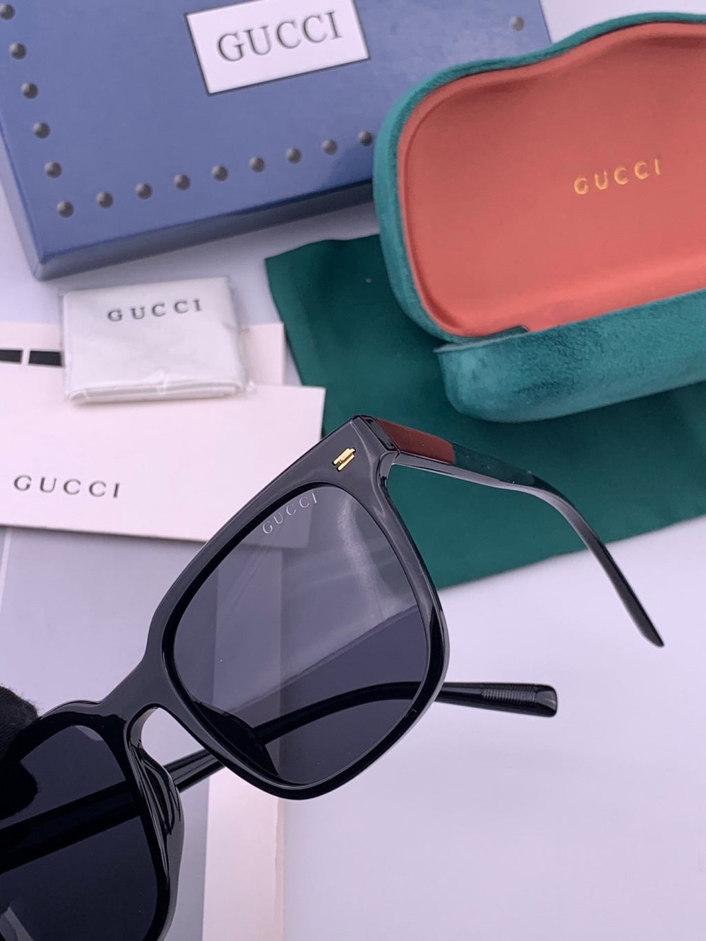 Gucci G02041 Polarized Fashion Brown Lens Sunglasses for Women - 371586 - detail image 5