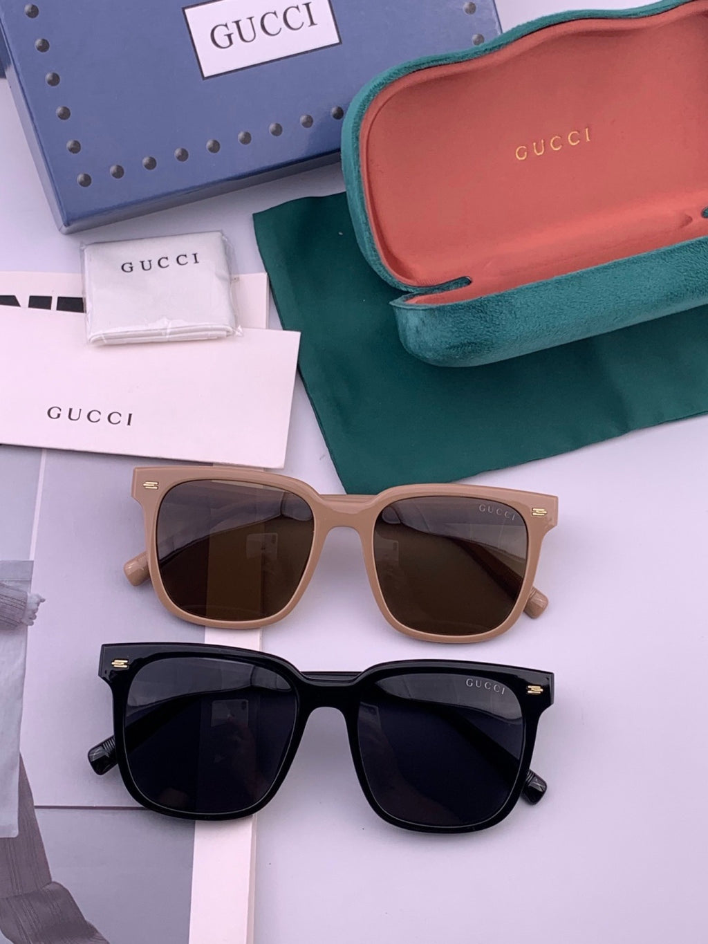 Gucci G02041 Polarized Fashion Brown Lens Sunglasses for Women - 371586 - detail image 7