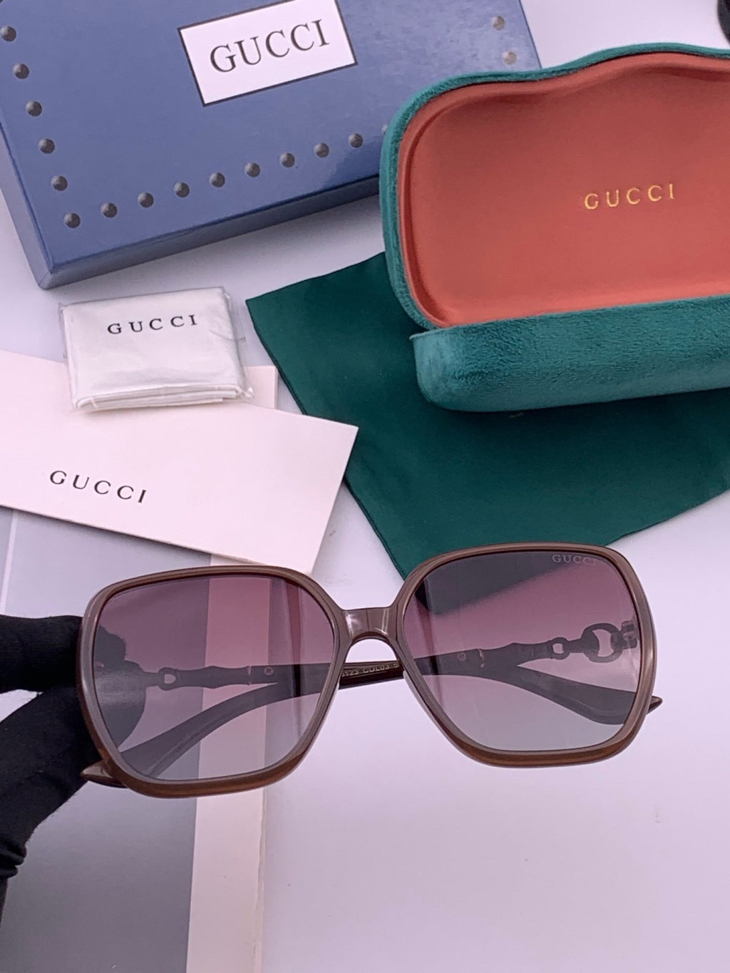 Gucci G3612 Fashion Red Lens Sunglasses for Men & Women