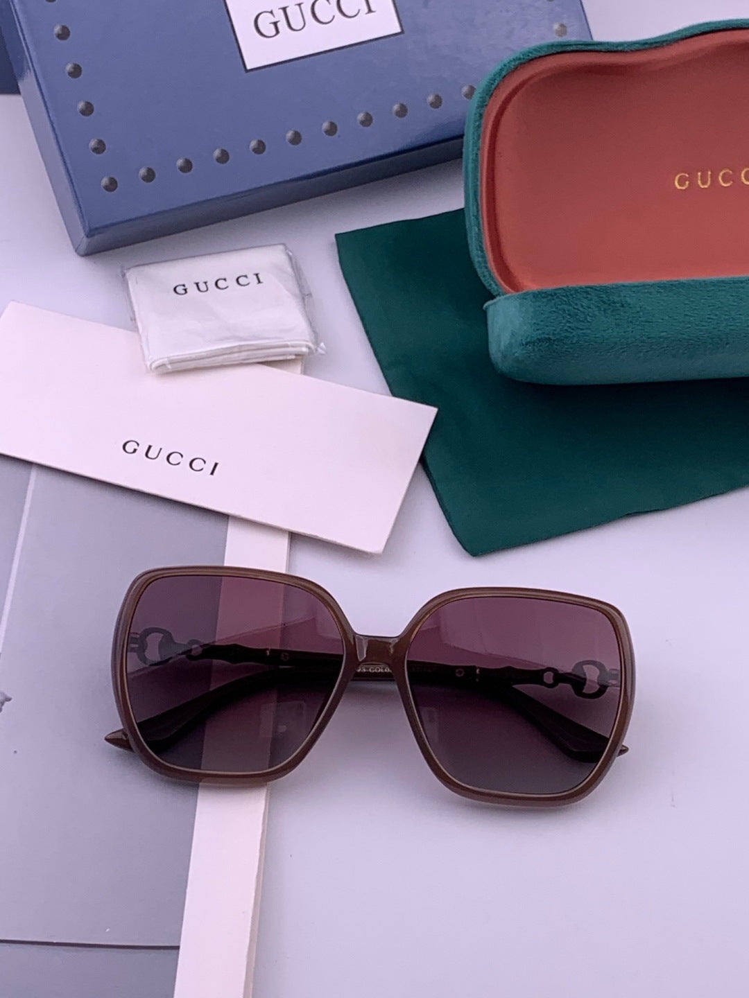 Gucci G3612 Fashion Red Lens Sunglasses for Men & Women - detail image 7