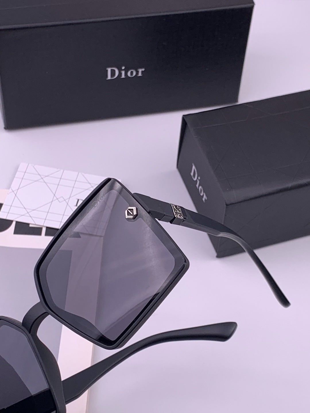 Dior CD9781 Polarized Square Black Lens Sunglasses for Women - 371887 - detail image 7
