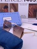 Gucci G3365 Square Brown Lens Sunglasses for Men & Women - 371568