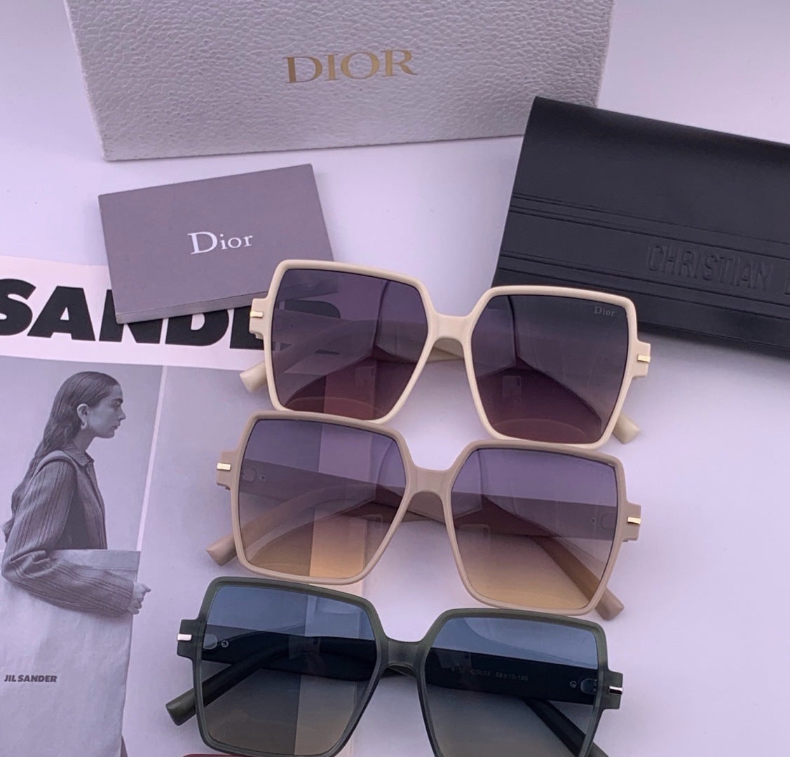 Dior CD4780 Polarized Square Blue Lens Sunglasses for Women - 371920 - detail image 7