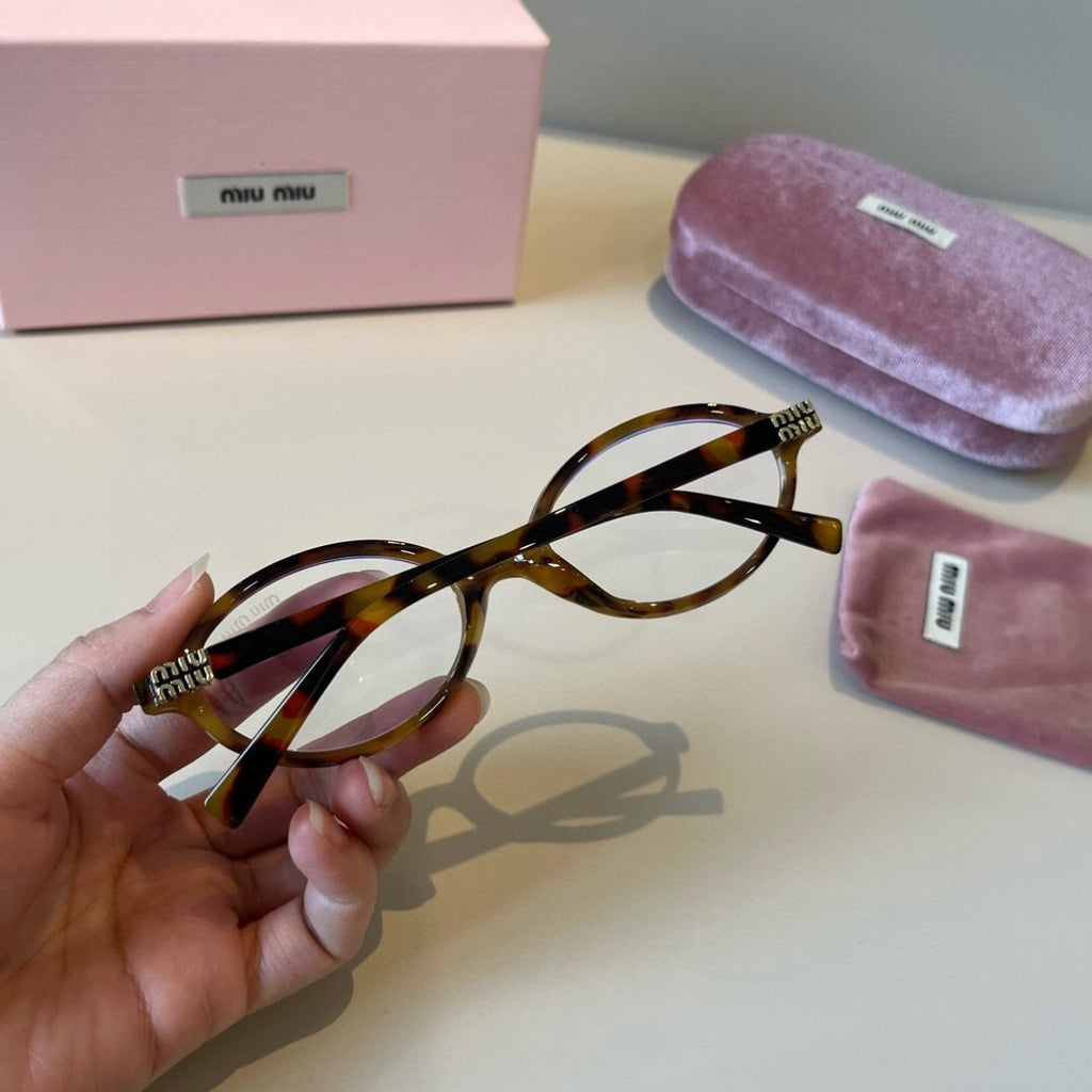Miu Miu Round Silver Lens Sunglasses for Men & Women - 372419 - detail image 6