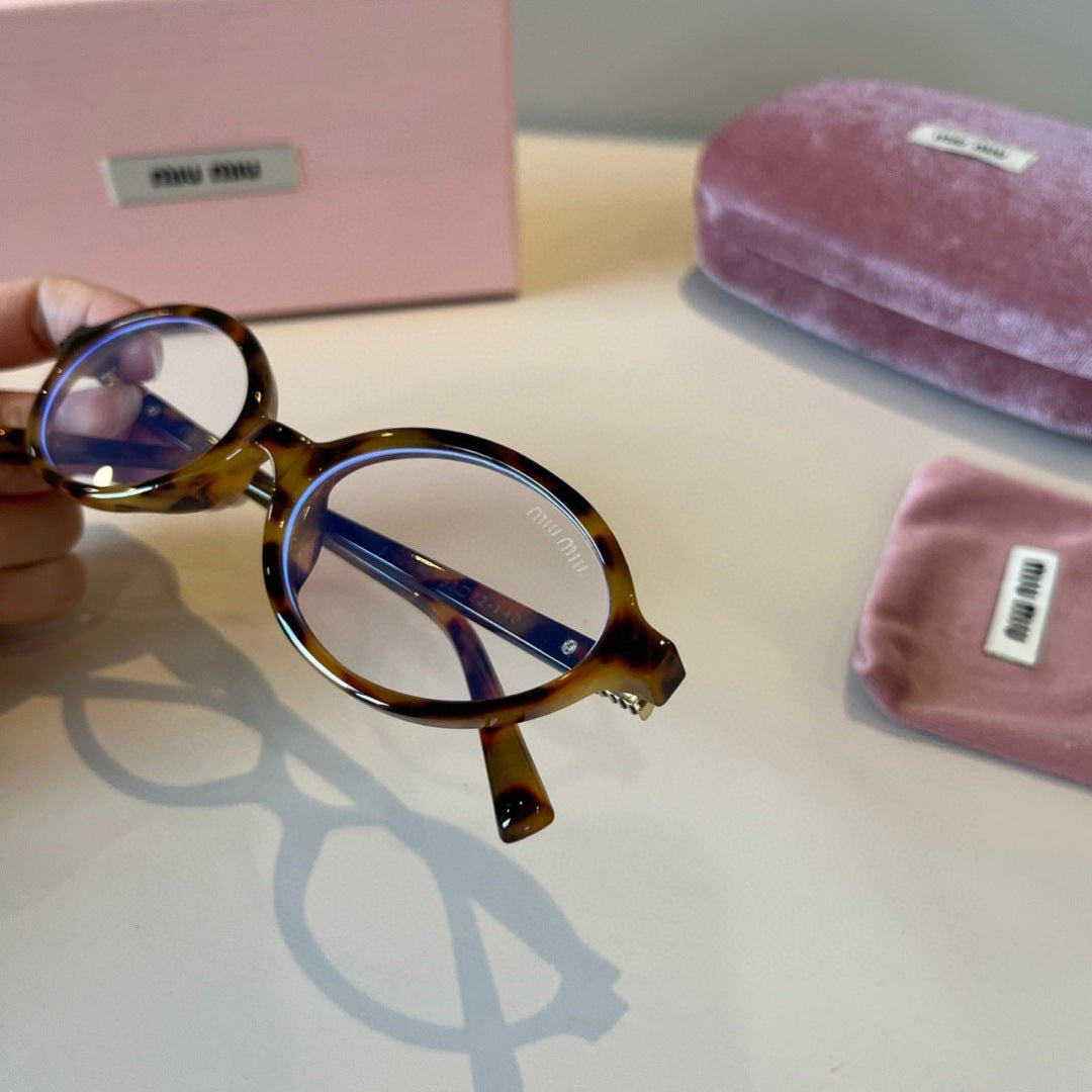 Miu Miu Round Silver Lens Sunglasses for Men & Women - 372419 - detail image 5