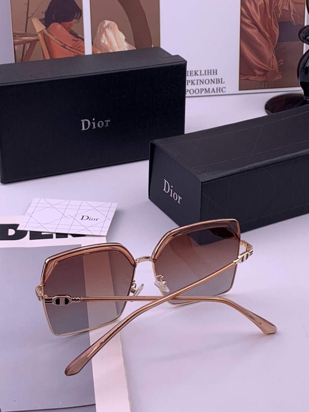 Dior CD2594 Polarized Fashion Gold Lens Sunglasses for Men & Women - detail image 7