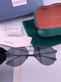 Gucci 1227 Fashion Gold Lens Sunglasses for Men & Women - 371655