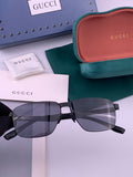 Gucci G7226 Polarized Aviator Gold Lens Sunglasses for Men - 371660