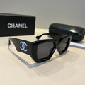 Chanel Fashion Black Lens Sunglasses for Men & Women - 371857