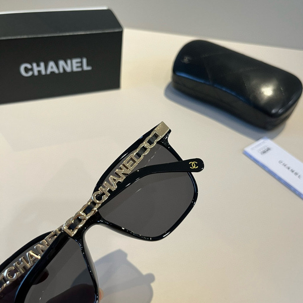 Chanel Fashion Black Lens Sunglasses for Men & Women - 371858 - detail image 8