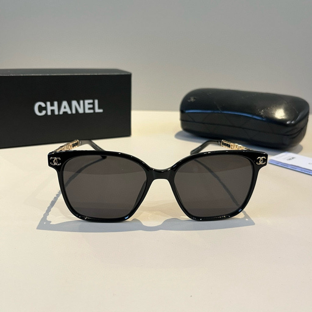 Chanel Fashion Black Lens Sunglasses for Men & Women - 371858 - detail image 2