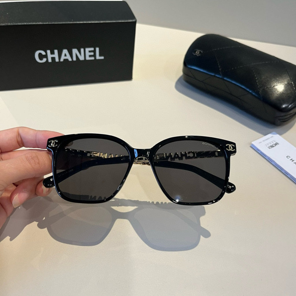 Chanel Fashion Black Lens Sunglasses for Men & Women - 371858 - detail image 5