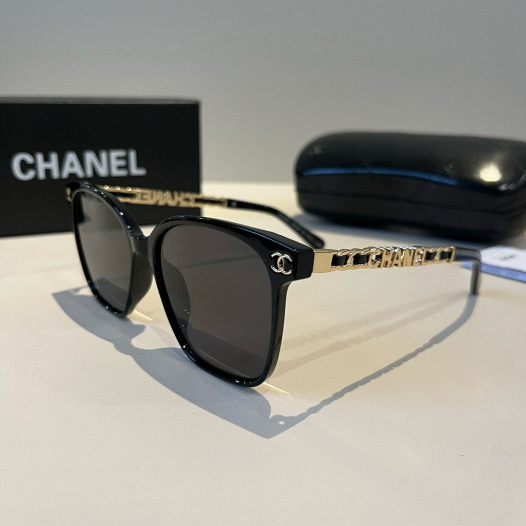 Chanel Fashion Black Lens Sunglasses for Men & Women - 371858 - detail image 3