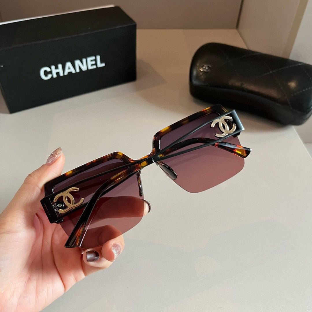 Chanel Fashion Red Lens Sunglasses for Men & Women - 371860 - detail image 7