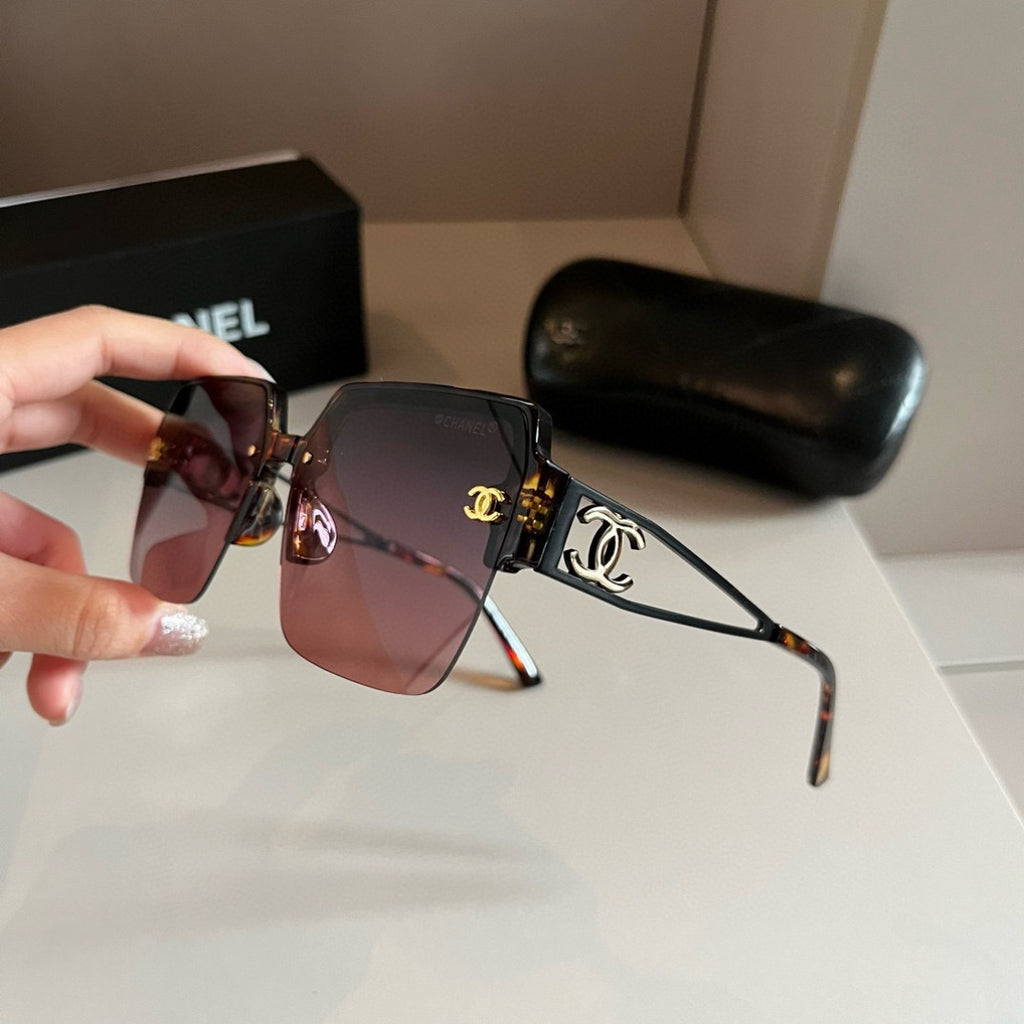 Chanel Fashion Red Lens Sunglasses for Men & Women - 371860 - detail image 4