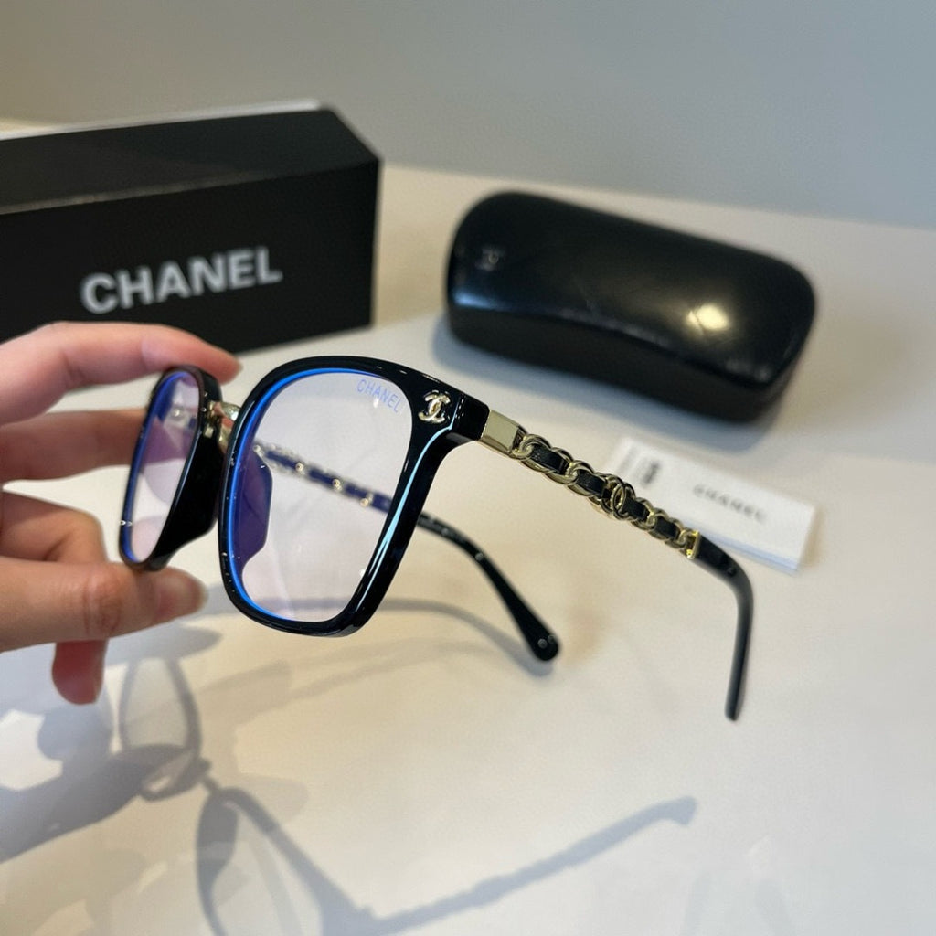 Chanel Oversized Silver Lens Sunglasses for Men & Women - 371864 - detail image 4