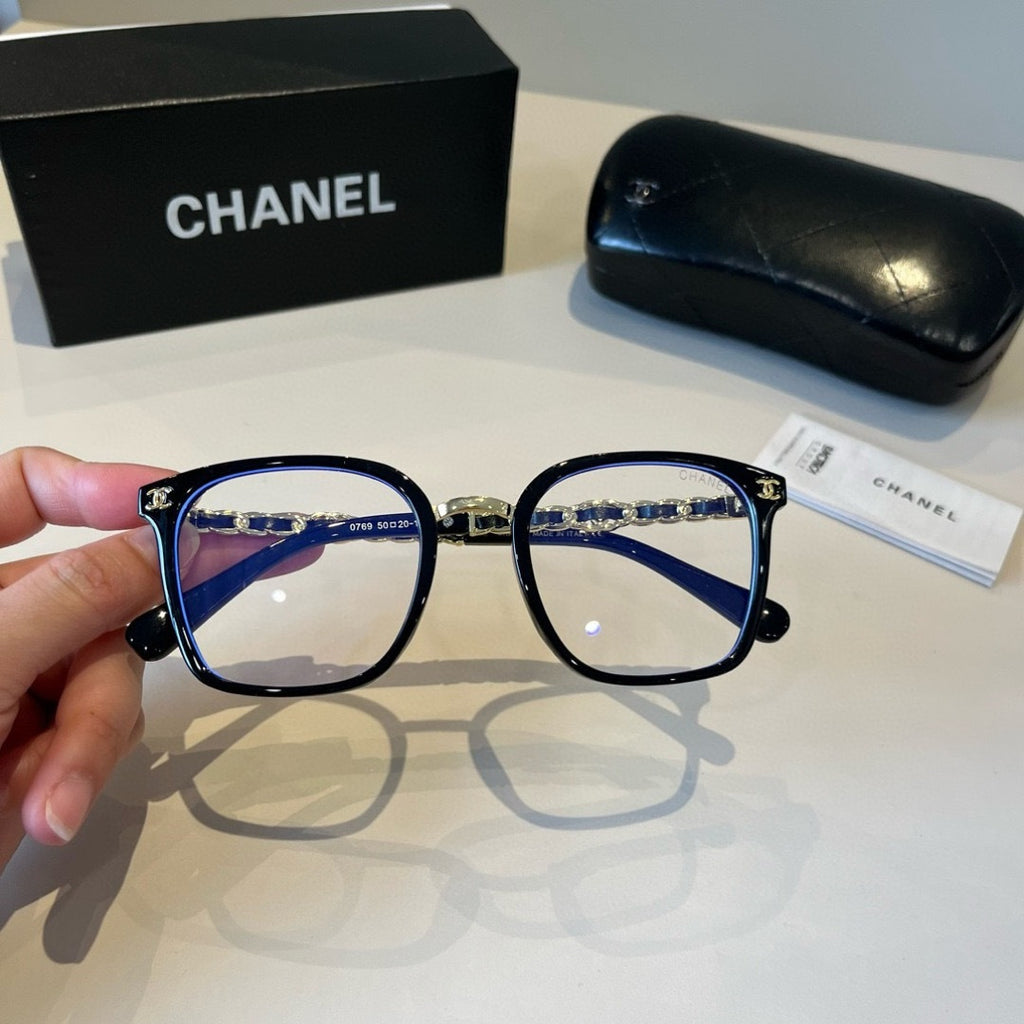 Chanel Oversized Silver Lens Sunglasses for Men & Women - 371864 - detail image 5