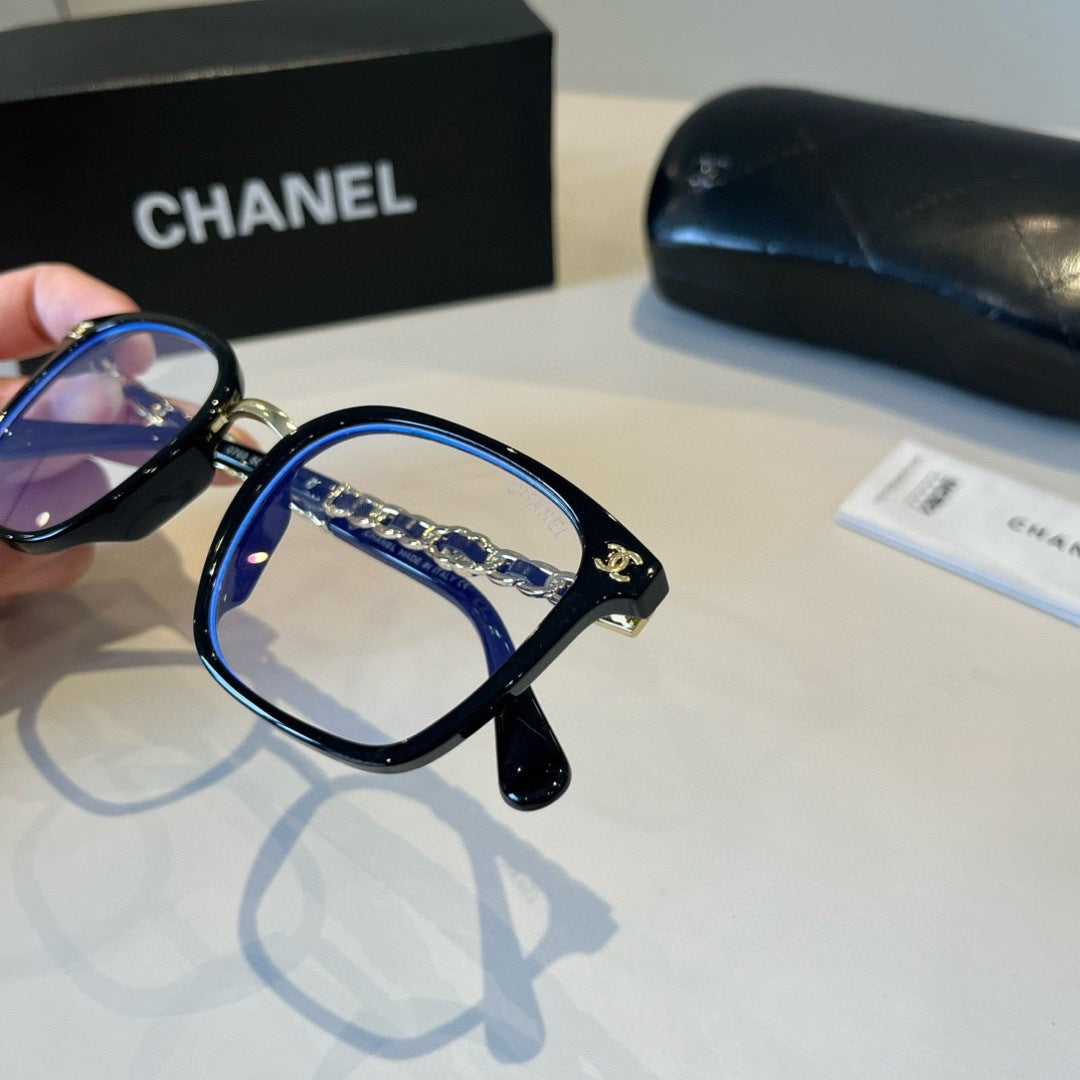 Chanel Oversized Silver Lens Sunglasses for Men & Women - 371864 - detail image 8