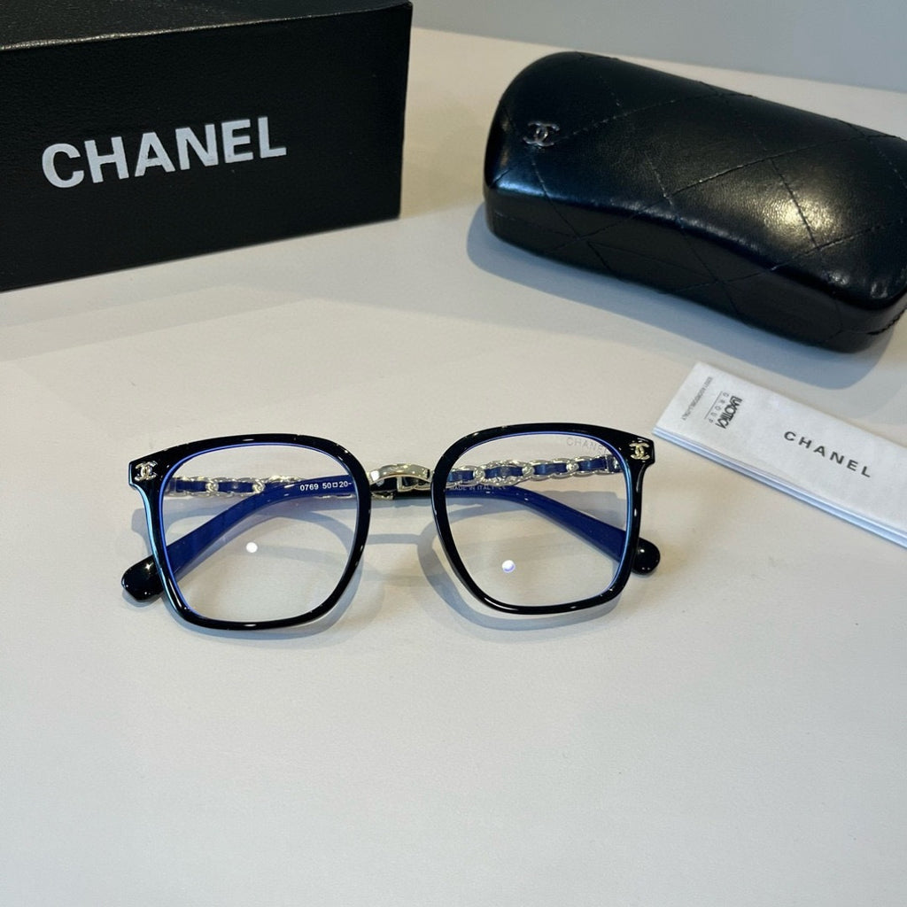 Chanel Oversized Silver Lens Sunglasses for Men & Women - 371864 - detail image 6