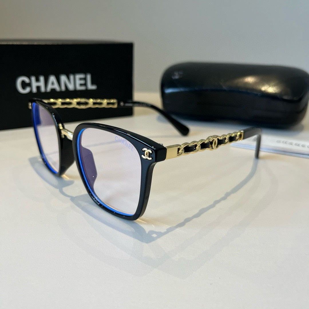 Chanel Oversized Silver Lens Sunglasses for Men & Women - 371864 - detail image 3