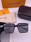 Louis Vuitton L6006 Oversized Black Lens Sunglasses for Men & Women - 371442