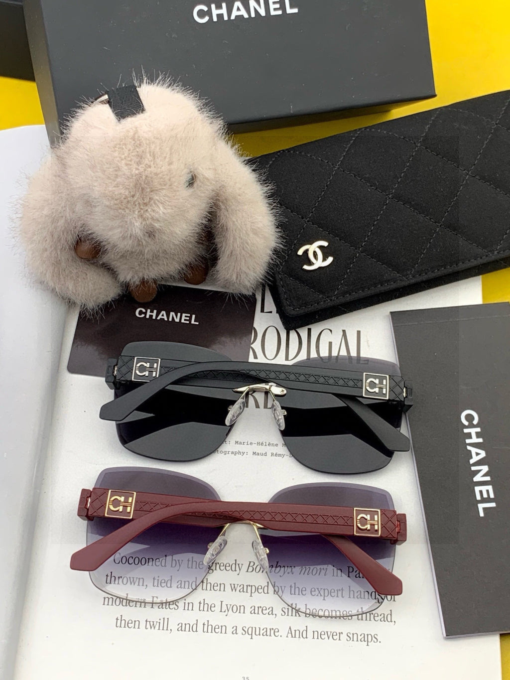 Chanel CH4550 Fashion Brown Lens Sunglasses for Men & Women - 371763 - detail image 6