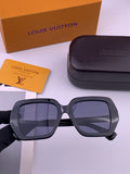 Louis Vuitton L27006 Oversized Brown Lens Sunglasses for Men & Women - 371326