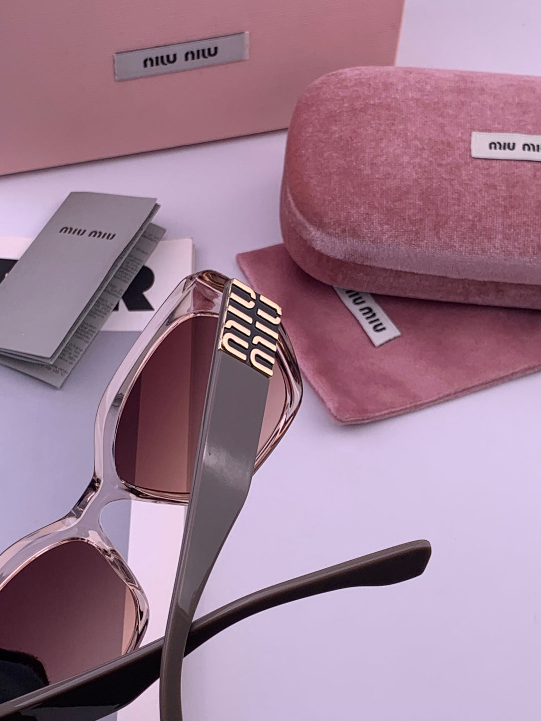 Miu Miu M1310 Fashion Purple Lens Sunglasses for Men & Women - 372438 - detail image 7