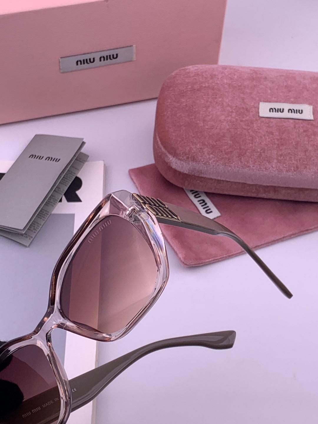 Miu Miu M1310 Fashion Purple Lens Sunglasses for Men & Women - 372438 - detail image 3