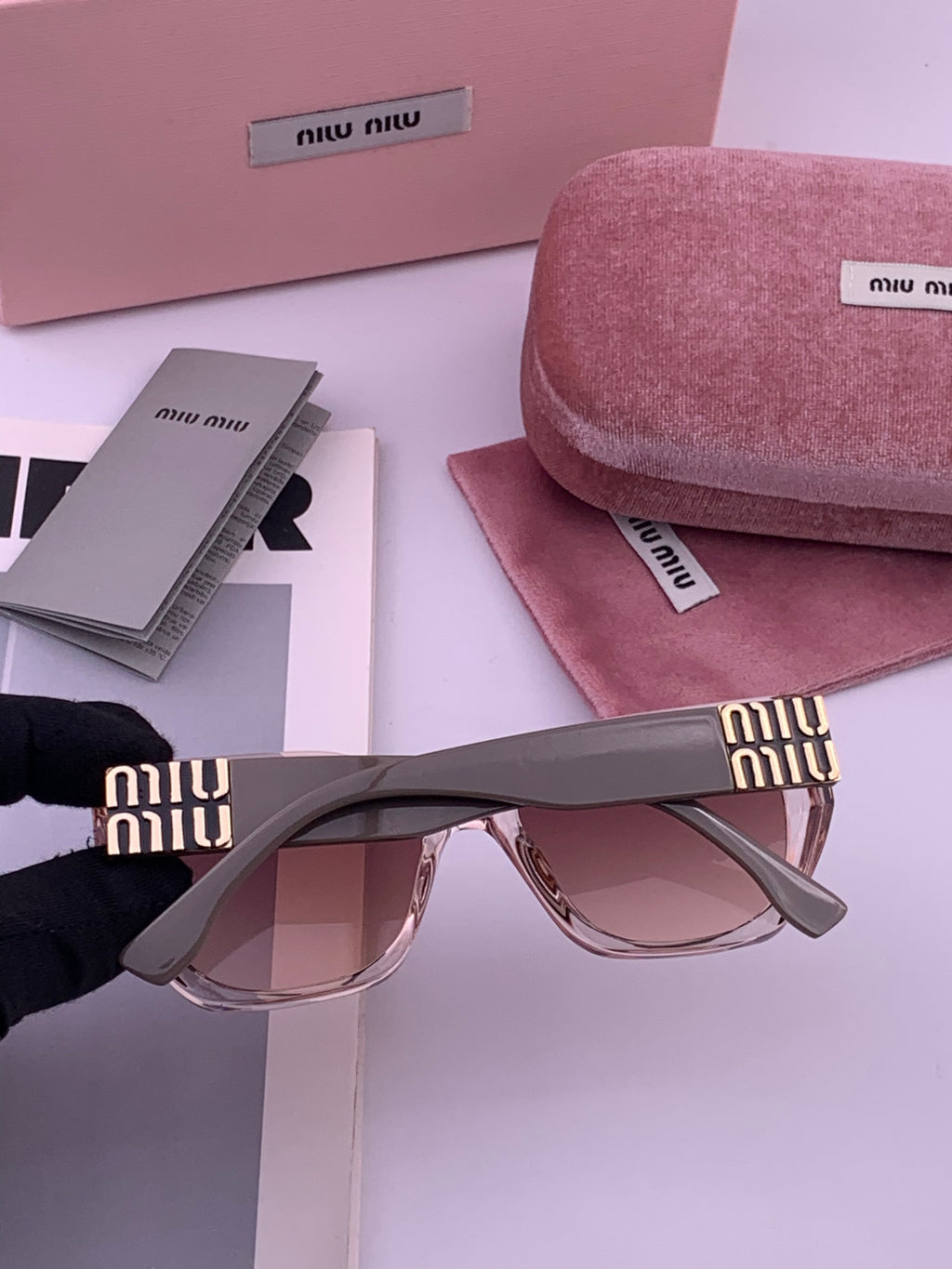 Miu Miu M1310 Fashion Purple Lens Sunglasses for Men & Women - 372438 - detail image 4