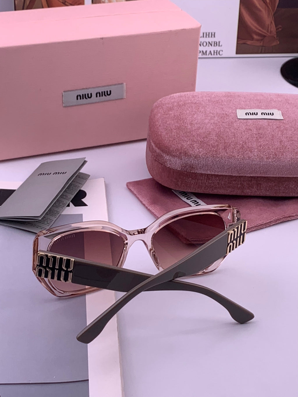 Miu Miu M1310 Fashion Purple Lens Sunglasses for Men & Women - 372438 - detail image 6