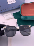 Gucci G1620 Square Brown Lens Sunglasses for Men & Women - 371538
