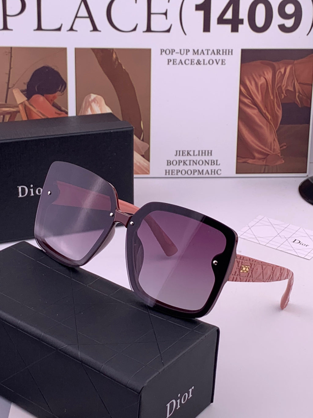 Dior CD2893 Polarized Fashion Brown Lens Sunglasses for Men & Women - 371960 - detail image 2