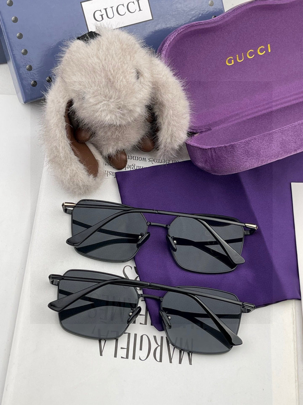 Gucci G6881 Polarized Aviator Red Lens Sunglasses for Men - 371526 - detail image 6