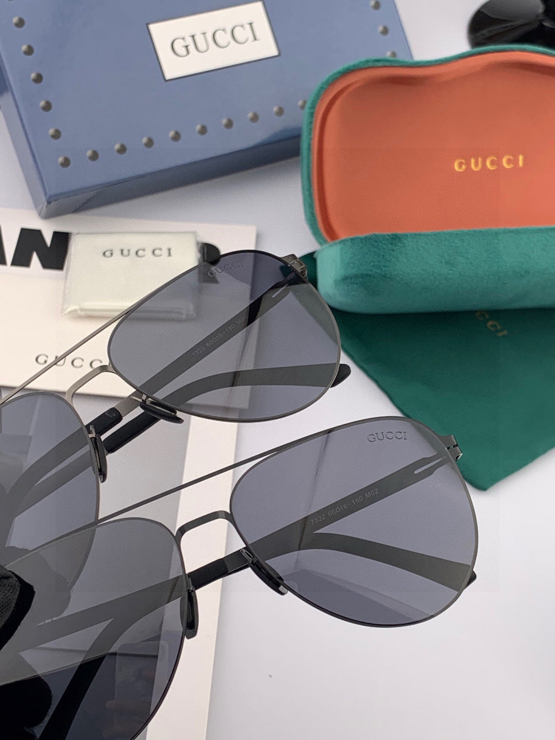 Gucci G2731 Polarized Fashion Red Lens Sunglasses for Men & Women - 371533 - detail image 5