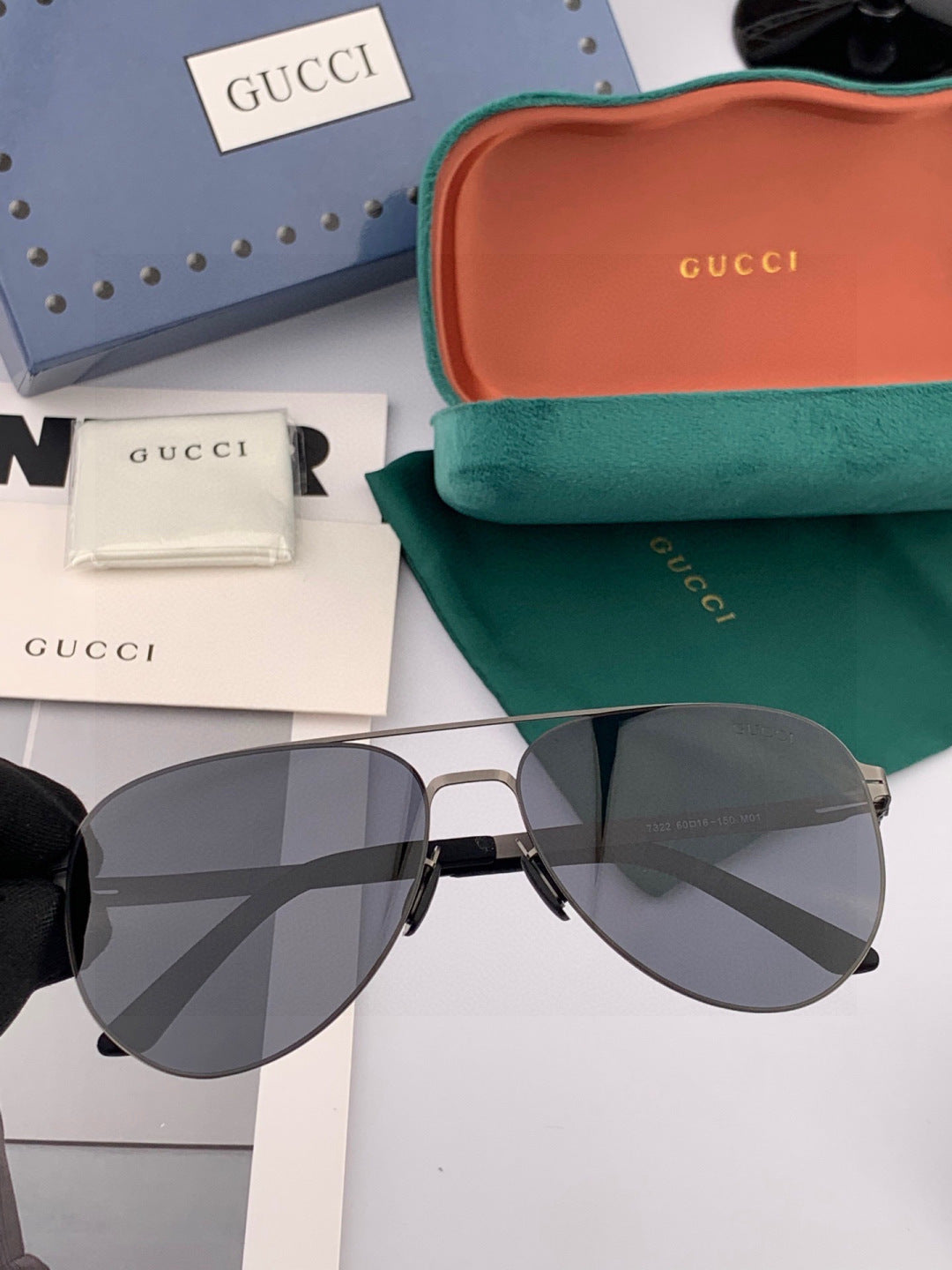Gucci G2731 Polarized Fashion Red Lens Sunglasses for Men & Women - 371533 - detail image 2