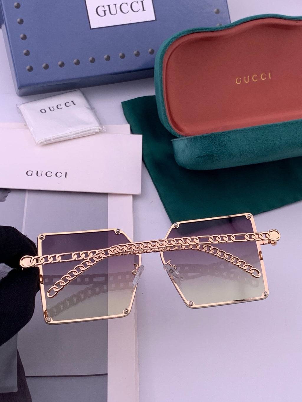 Chanel CH322 Lightweight Rimless Black Lens Sunglasses for Women - 371730 - detail image 5